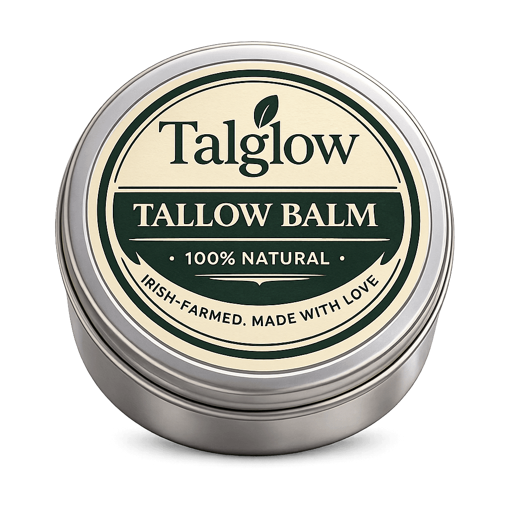 TalGlow Tallow Balm tin